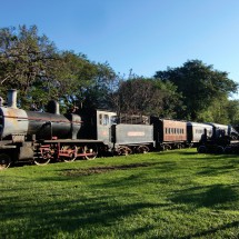 Ancient train of Paraguay